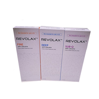 1.1ml βαθιές Hyaluronic όξινες χειλικές εγχύσεις Revolax