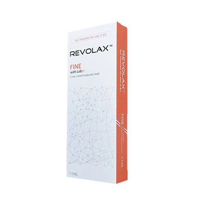 Revolax Hyaluronic όξινη αντι ρυτίδα λεπτών γραμμών υλικών πληρώσεως 1.1ml της Κορέας δερμική
