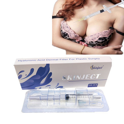Hyaluronic όξινες εγχύσεις υλικών πληρώσεως στηθών Skinject 10ml