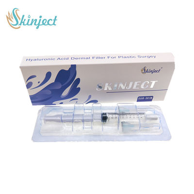 20ml διαγώνιο συνδεμένο Hyaluronic όξινο δερμικό υλικό πληρώσεως