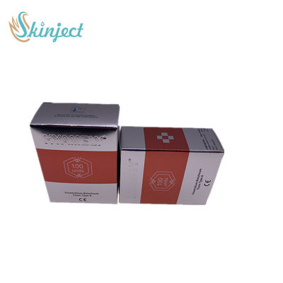 Η Botulinum τοξίνη Hyamely δακτυλογραφεί ένα Hyaluronic οξύ υλικών πληρώσεως 100 μονάδων δερμικό