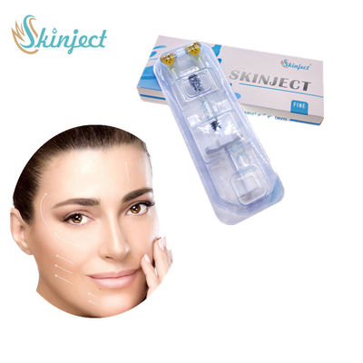 λεπτό διαγώνιο συνδεμένο Hyaluronic όξινο δερμικό υλικό πληρώσεως 24mg/Ml 1ml Skinject