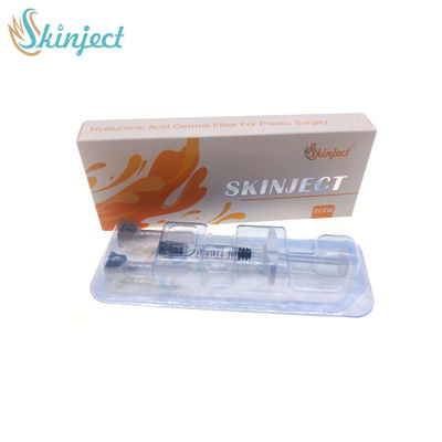 2 Hyaluronic όξινη δερμική έγχυση υλικών πληρώσεως χειλικής διεύρυνσης μιλ. Skinject