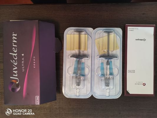 Hyaluronic όξινο δερμικό υλικών πληρώσεως CE υλικών πληρώσεως Juvederm Ultra4 του προσώπου υψηλό - ποιότητα