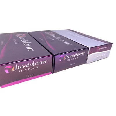 Ρωσικά χείλια Juvederm εξαιρετικά 3 με το συνδεμένο σταυρός δερμικό υλικό πληρώσεως λιδοκαΐνης