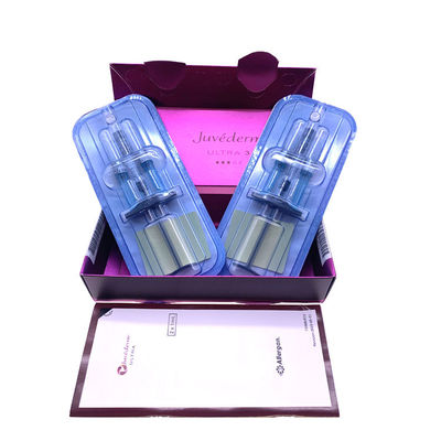 Ρωσικά χείλια Juvederm εξαιρετικά 3 με το συνδεμένο σταυρός δερμικό υλικό πληρώσεως λιδοκαΐνης