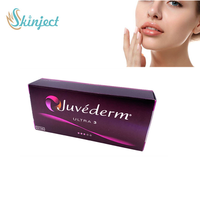 Εκχύσιμο Juvederm εξαιρετικά 3 Hyaluronic όξινος δερμικός χειλικών υλικών πληρώσεως