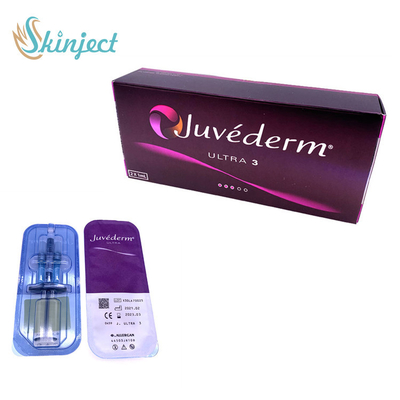 Εκχύσιμο Juvederm εξαιρετικά 3 Hyaluronic όξινος δερμικός χειλικών υλικών πληρώσεως