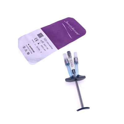 Hyaluronic όξινος δερμικός υλικών πληρώσεως προσώπου Juvederm αφαιρεί τις ρυτίδες