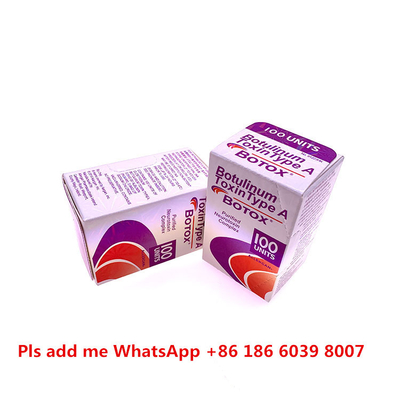Botulinum έγχυση τύπων του BTX 50u 100u 200u Allergan εγχύσεων ρυτίδων τοξινών
