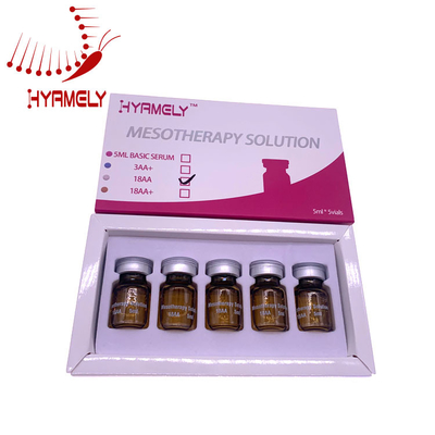 Hyaluronic όξινη μέση λεύκανση δερμάτων γήρανσης λύσης 18AA αντι