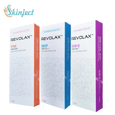 Βαθύ Hyaluronic όξινο δερμικό υλικό πληρώσεως 24mg/Ml εκτάριο Revolax εγχύσεων