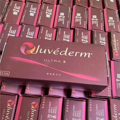 Hyaluronic όξινο υγρό δερμικό υλικό πληρώσεως Juvederm για τα μάγουλα