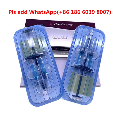 Hyaluronic όξινο δερμικό υλικό πληρώσεως Juvederm Ultra3 για την ακτινοβολία προσώπου