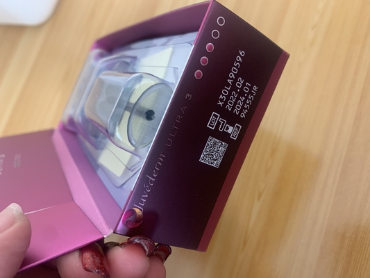 281ML Hyaluronic όξινο χειλικό υλικό πληρώσεως Juvederm Ultra3 δερμικό