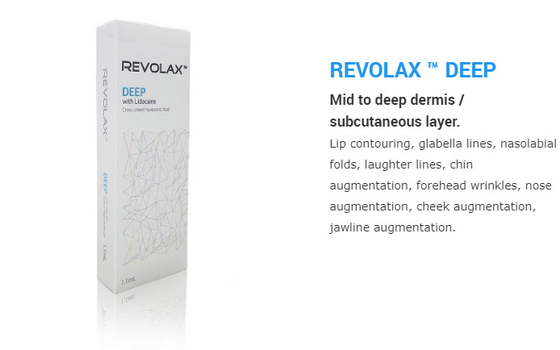 24mg/Ml δερμικό υλικό πληρώσεως 1.1ml εκταρίου Revolax με το σημάδι CE