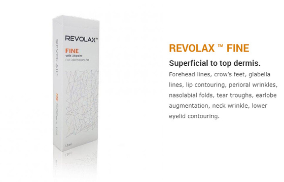 24mg/Ml δερμικό υλικό πληρώσεως 1.1ml εκταρίου Revolax με το σημάδι CE