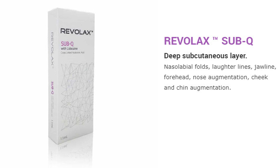 24mg/Ml δερμικό υλικό πληρώσεως 1.1ml εκταρίου Revolax με το σημάδι CE