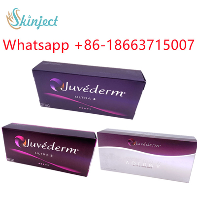 Hyaluronic όξινα χειλικά υλικά πληρώσεως Juvederm Ultra3 Ultra4 εκχύσιμα