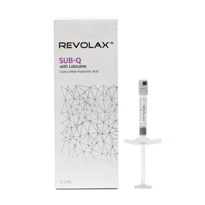 Ο βαθύς σταυρός δερμάτων Revolax σύνδεσε το Hyaluronic όξινο δερμικό CE υλικών πληρώσεως που χαρακτηρίστηκε