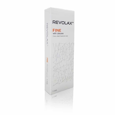 24 mg/$l*ml Hyaluronic όξινο δερμικό υλικό πληρώσεως 1.1ml Revolax για τις λεπτές ρυτίδες