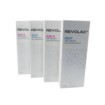 24 mg/$l*ml Hyaluronic όξινο δερμικό υλικό πληρώσεως 1.1ml Revolax για τις λεπτές ρυτίδες