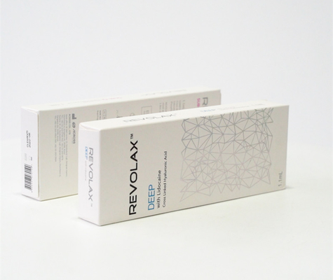 Κορέα εκχύσιμος Hyaluronic όξινος δερμικός χειλικών υλικών πληρώσεως 1,1 μιλ. Revolax
