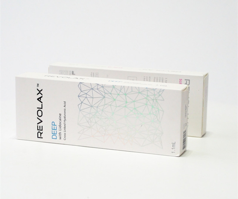 Κορέα εκχύσιμος Hyaluronic όξινος δερμικός χειλικών υλικών πληρώσεως 1,1 μιλ. Revolax