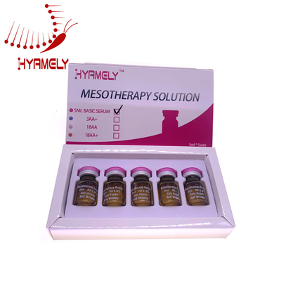 Hyamely 5ML μέσος ορός υλικών πληρώσεως λύσης Hyaluronic όξινος δερμικός