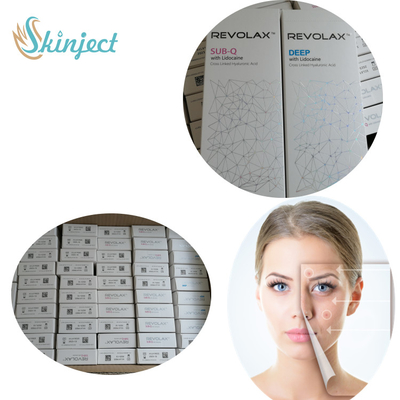 Έγχυση 1,1 Revolax συνδεμένου σταυρός Hyaluronic μιλ. οξέος χειλικών υλικών πληρώσεως
