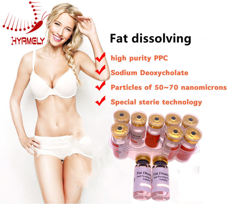 Hyamely παχύ διάλυσης αδυνάτισμα λύσης ορών Lipolytic για το πρόσωπο Boay