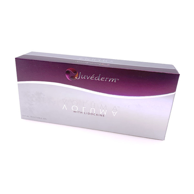 Hyaluronic όξινη δερμική χάραξη περιγράμματος πηγουνιών μάγουλων πηκτωμάτων υλικών πληρώσεως Voluma 2x1ml Juvederm