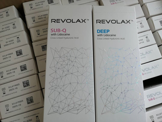 Hyaluronic όξινος δερμικός υλικών πληρώσεως 1,1 μιλ. Revolax για τα χείλια