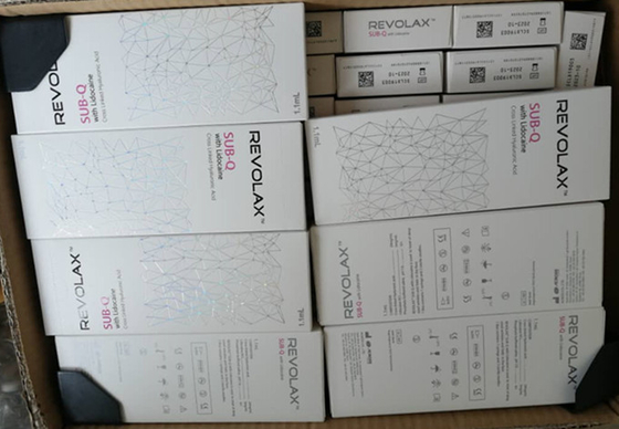 Hyaluronic όξινος δερμικός υλικών πληρώσεως 1,1 μιλ. Revolax για τα χείλια
