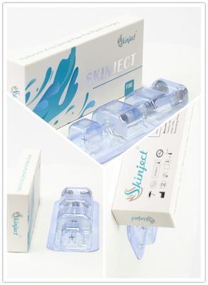 Hyaluronic όξινο δερμικό υλικό πληρώσεως Skinject για τη διεύρυνση χειλικών γλουτών