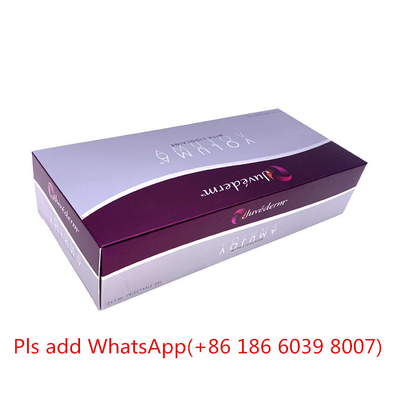 Εκχύσιμο δερμικό υλικό πληρώσεως 2x1ml/Box Juvederm για το γέρνοντας πρόσωπο