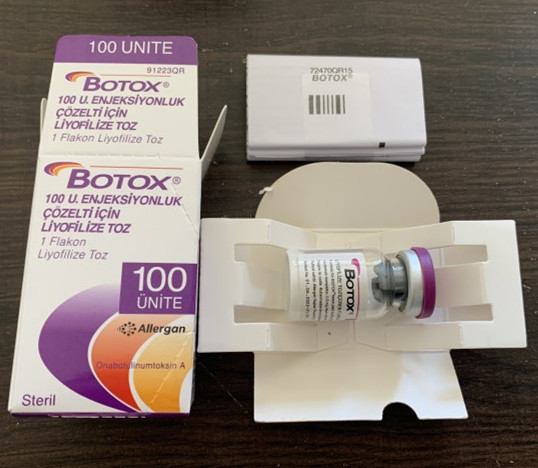 Φιαλίδιο/παράθυρο τύπων Α1 τοξινών  1x100iu Botulium Allergan