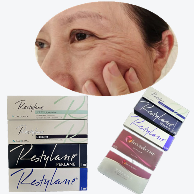 2*1ml/ Box Υαλουρονικό οξύ για τη γέμιση του μαστού HA Δερματικά γεμιστικά για τις γραμμές του μέτωπου