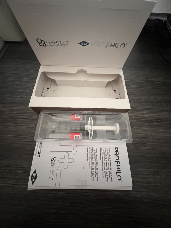 Γέλιο αναζωογόνησης δέρματος Profhilo H L 1*2ml Για αποθήκευση σε θερμοκρασία δωματίου