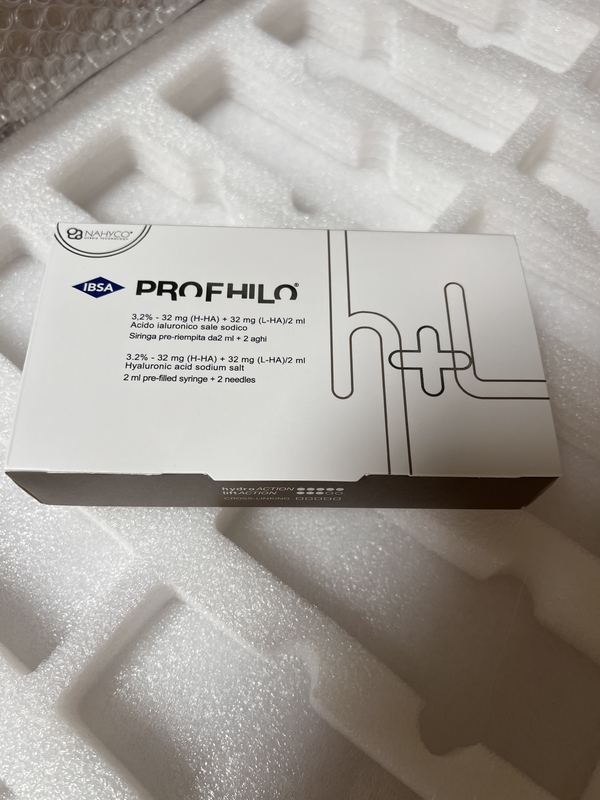 Αντιγήρανση και απομάκρυνση ρυτίδων Profhilo H L 2 ml Υαλουρονικό οξύ με συγκέντρωση 32mg/ml Ha