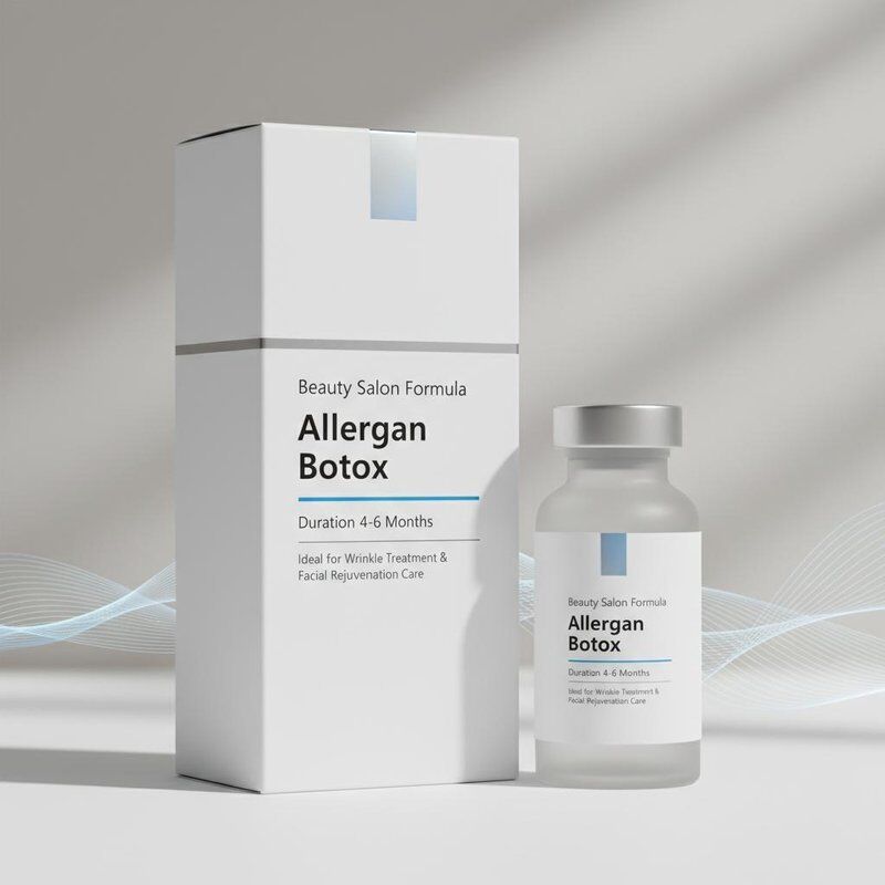 Ασφαλής φόρμουλα Botox Allergan για ινστιτούτο ομορφιάς, διάρκεια 4 έως 6 μήνες, ιδανική για τη θεραπεία ρυτίδων και την αναζωογόνηση προσώπου