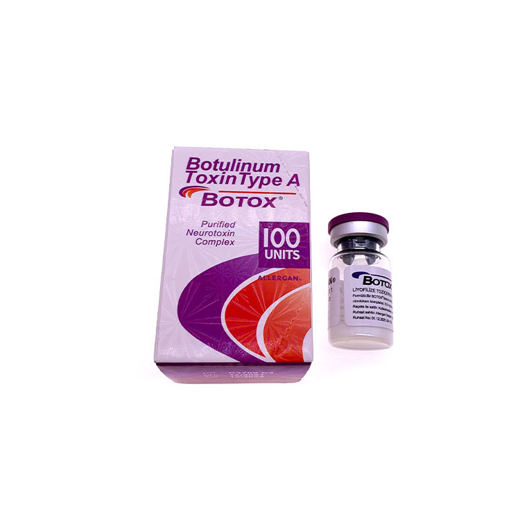 Η Botulinum τοξίνη Allergan  100 μονάδα δακτυλογραφεί ένα δερμικό υλικό πληρώσεως