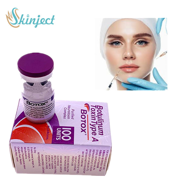 Η botulinum τοξίνη Allergan 100u δακτυλογραφεί μια δερμική έγχυση υλικών πληρώσεως