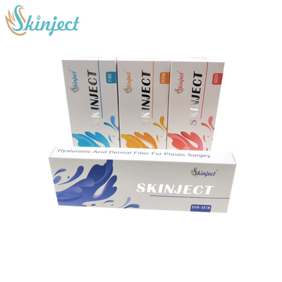 Δερμικό υλικό πληρώσεως εγχύσεων Skinject 2ml Hyaluronic όξινο με Lido
