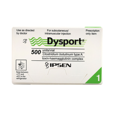 Παράγγειλε Botox Dysport 500iu για να μειώσεις τις γραμμές στα μούτρα σου.