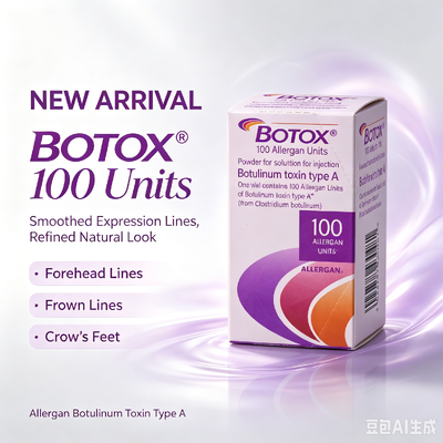 BOTOX 100 μονάδες Αντιρυτιδική Έγχυση Αισθητική Θεραπεία Προσώπου Αλλεργάν Βοτουλινική Τοξίνη Τύπου Α